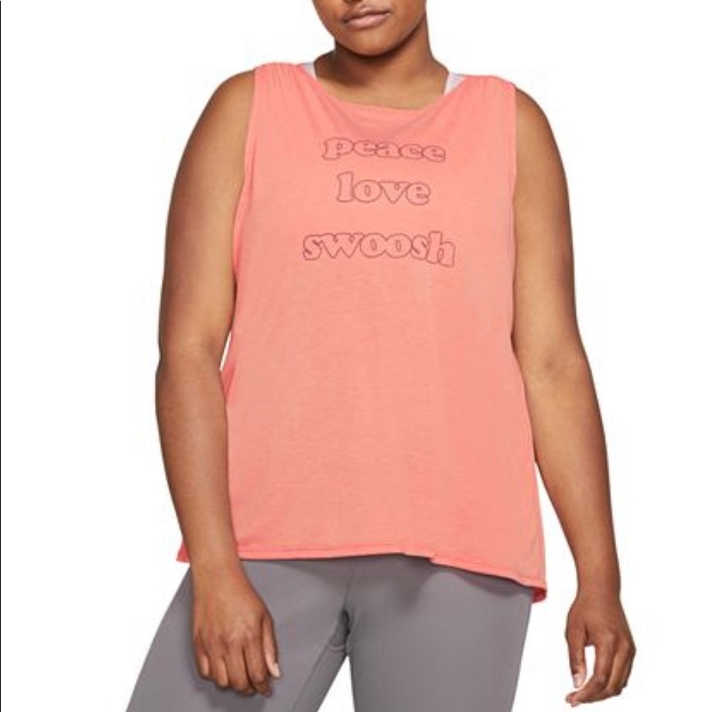 Nike
Plus Size Yoga Graphic Tank Top